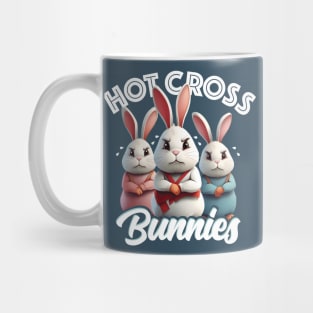 Hot Cross Bunnies Funny Easter Tee Mug